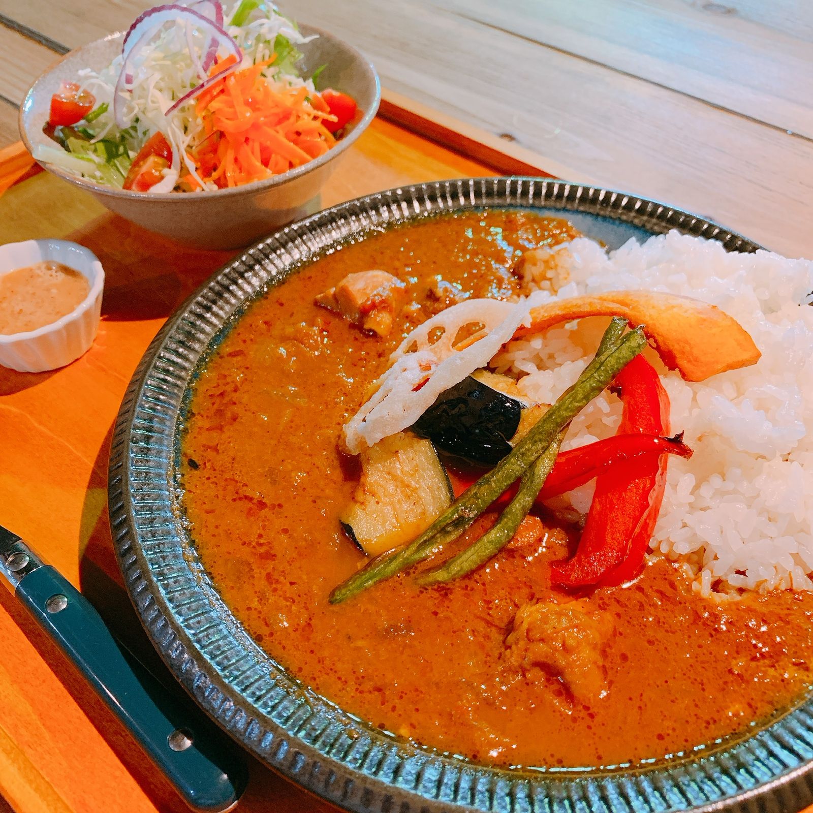 野菜たっぷりのスープカレー